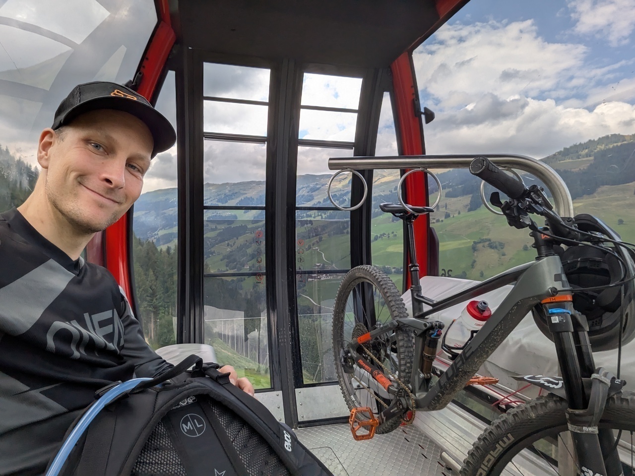 Lift hinunter von der 12er KOGEL